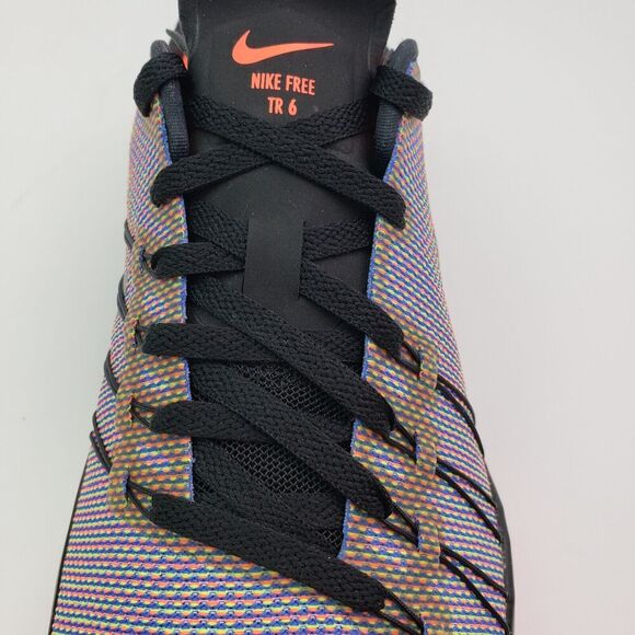 Nike Free TR 6 Womens Size 9 Black Total Crimson Running Sneaker Shoes 833424-00 - Picture 9 of 13